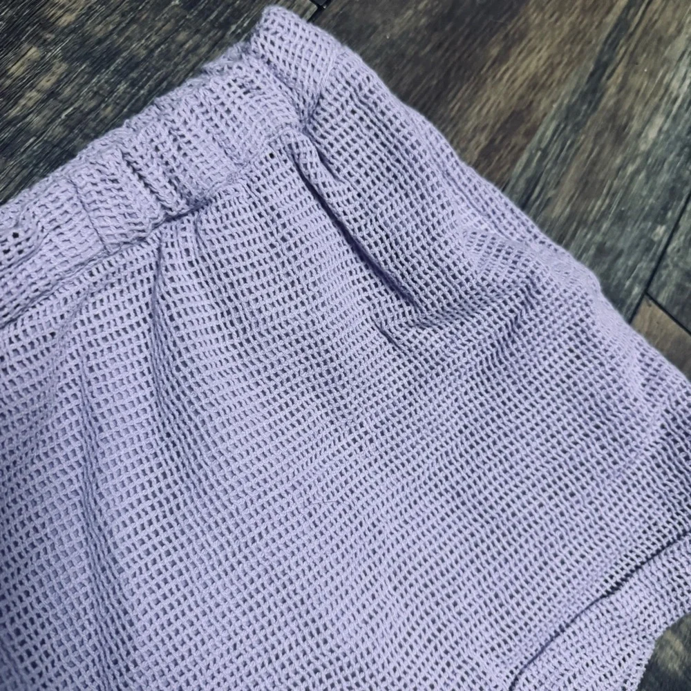 Urban Outfitters Purple Beach Boardwalk Mesh Shorts - Picture 3 of 5